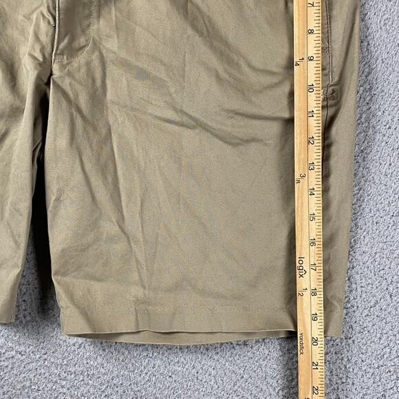 Under Armour Men's 40W Khaki Tan Golf Chino Shorts Performance Red Zipper - Picture 5 of 9